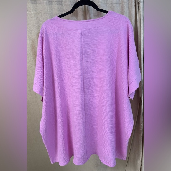 Zenana Purple Oversized Blouse - Picture 2 of 4